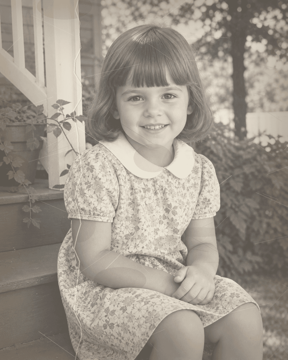 Childhood archive before restoration